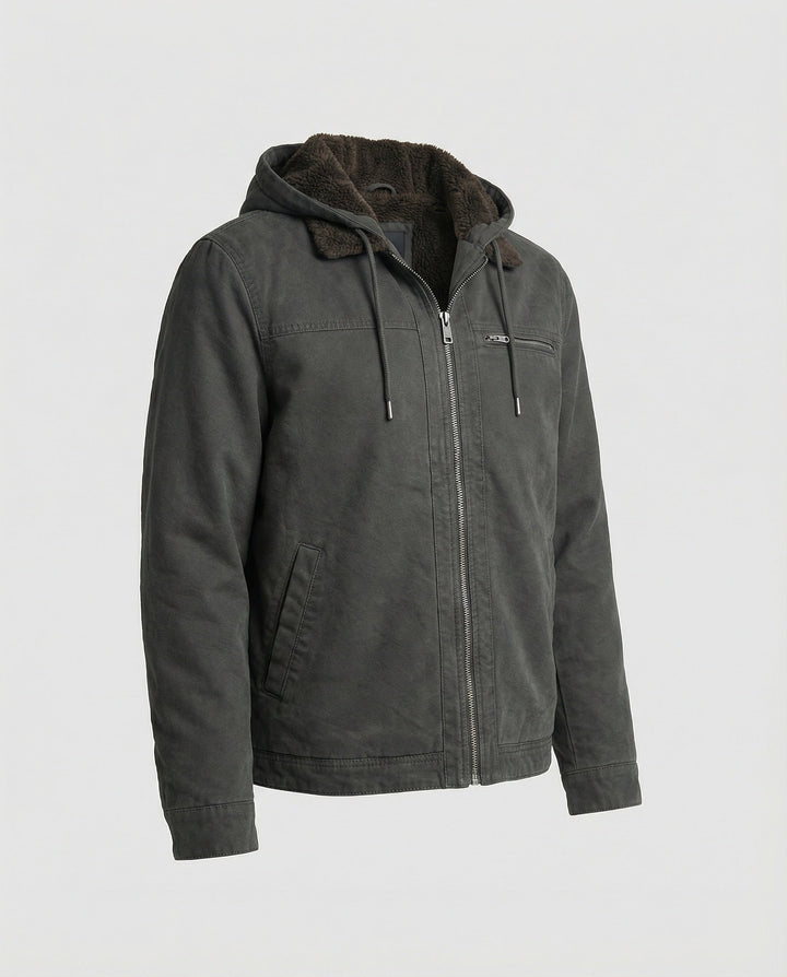 Men's jacket styled for comfortable everyday layering outdoors