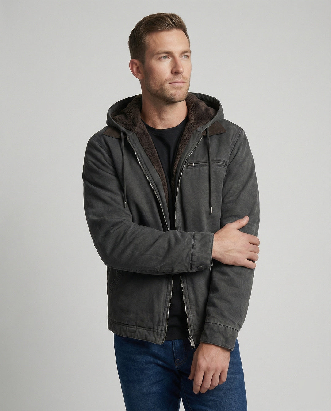 Men's Lightweight Outdoor Jacket Full Zip