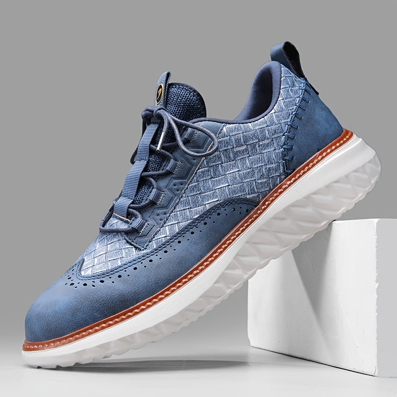 Men's casual breathable trainers with a cushioned sole