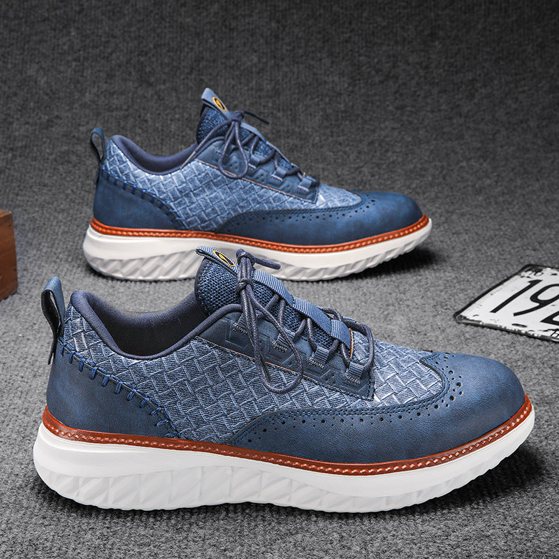 Pair of breathable men's trainers for daily outfits
