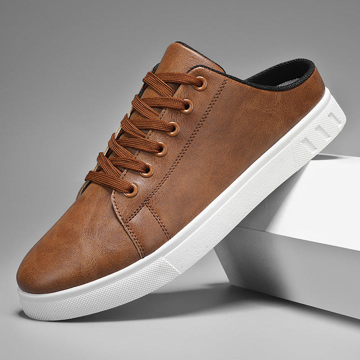Men's Leather Mule Trainers