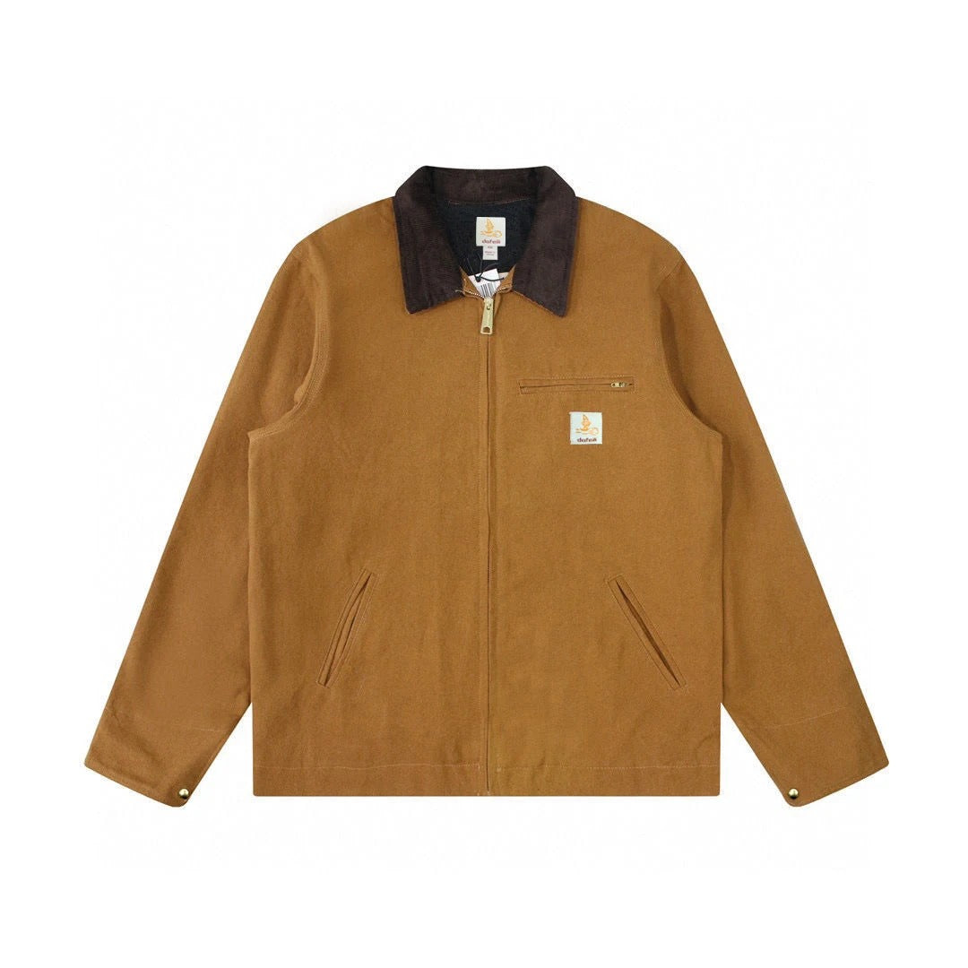 Men’s Vintage Washed Canvas Workwear Jacket