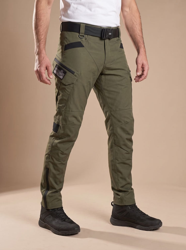 Men's Water Resistant Tactical Cargo Trousers