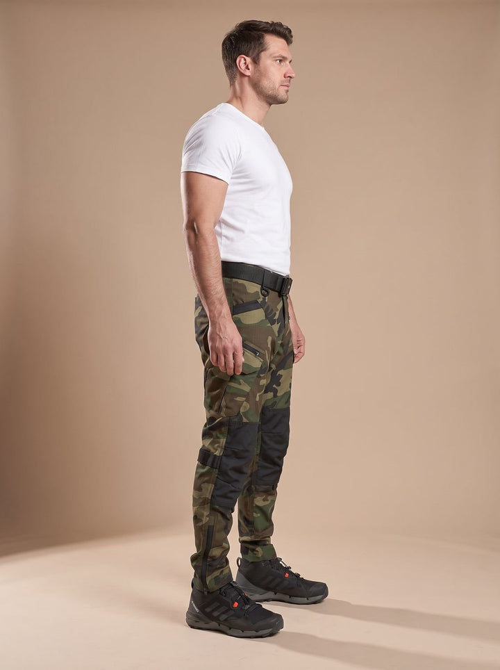Men's Water Resistant Tactical Cargo Trousers