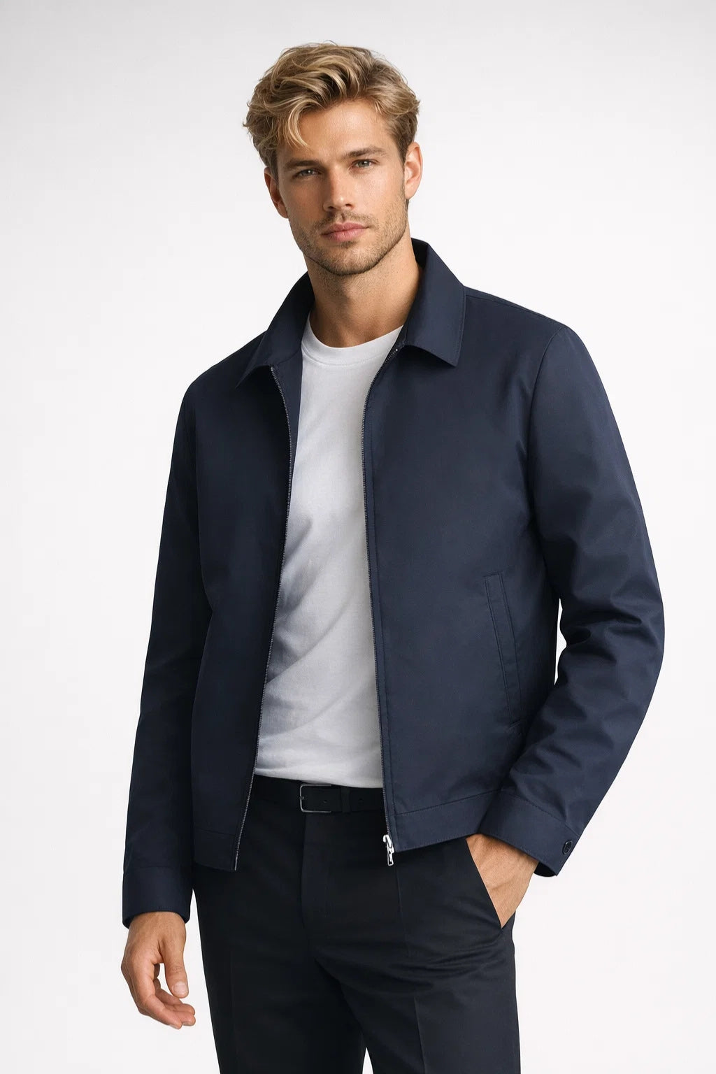 Padded Longline Button Through Coat