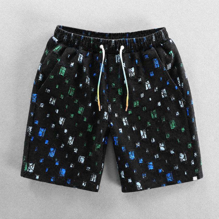 Men's Cotton Blend Relaxed Fit Shorts