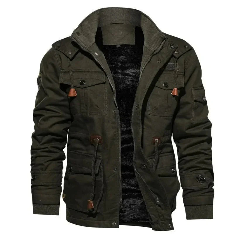 Lightweight Safari Jacket with Utility Pockets