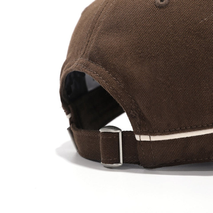 Men's baseball cap shown from the left side
