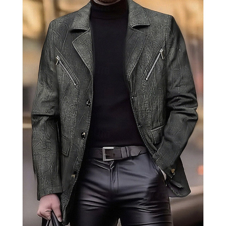 Men's Classic Lapel Blazer